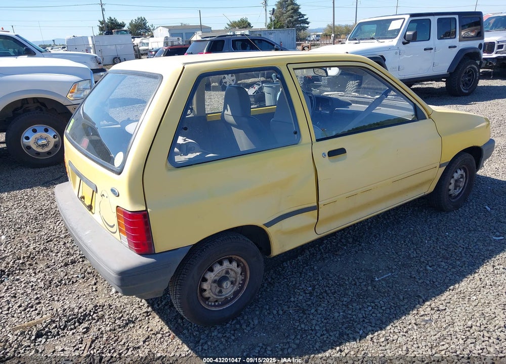 1991 FORD FESTIVA L VIN: KNJPT05HXM6117928