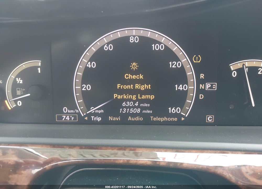 2008 MERCEDES-BENZ S 550 4MATIC VIN: WDDNG86X58A230942