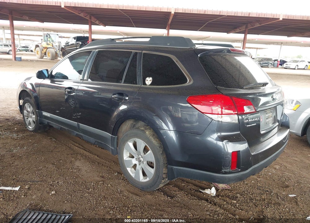 2011 SUBARU OUTBACK VIN: 4S4BRBCC8B3346116