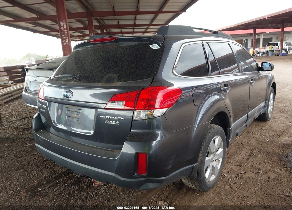 2011 SUBARU OUTBACK VIN: 4S4BRBCC8B3346116