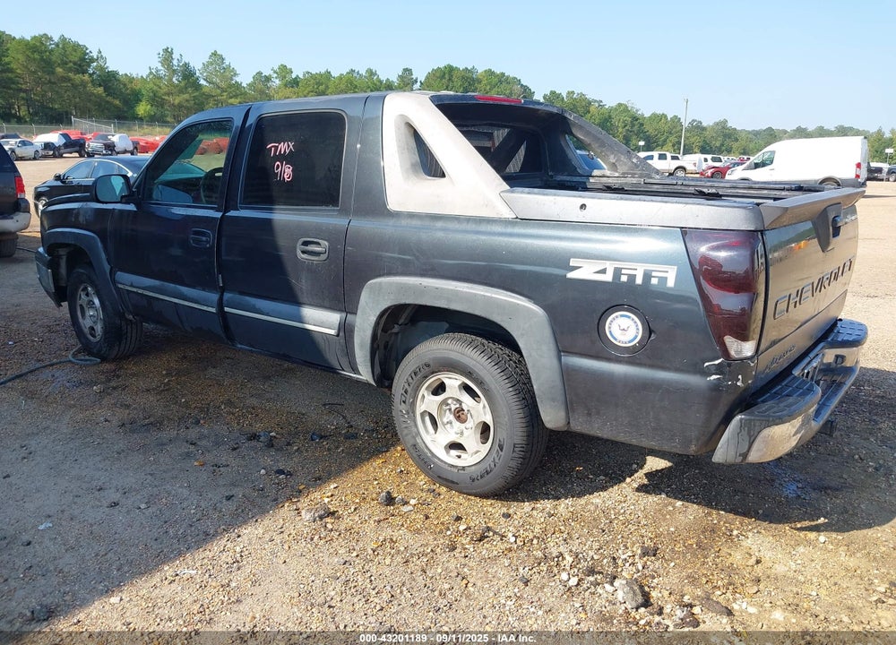 2003 CHEVROLET AVALANCHE 1500 VIN: 3GNEC13T73G332016