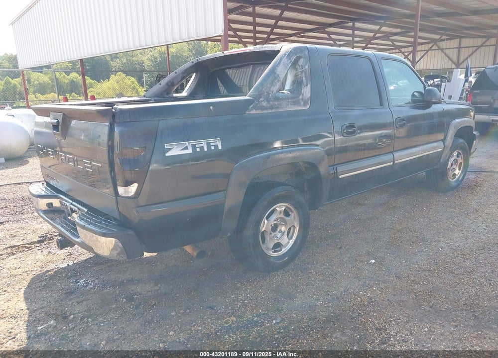 2003 CHEVROLET AVALANCHE 1500 VIN: 3GNEC13T73G332016