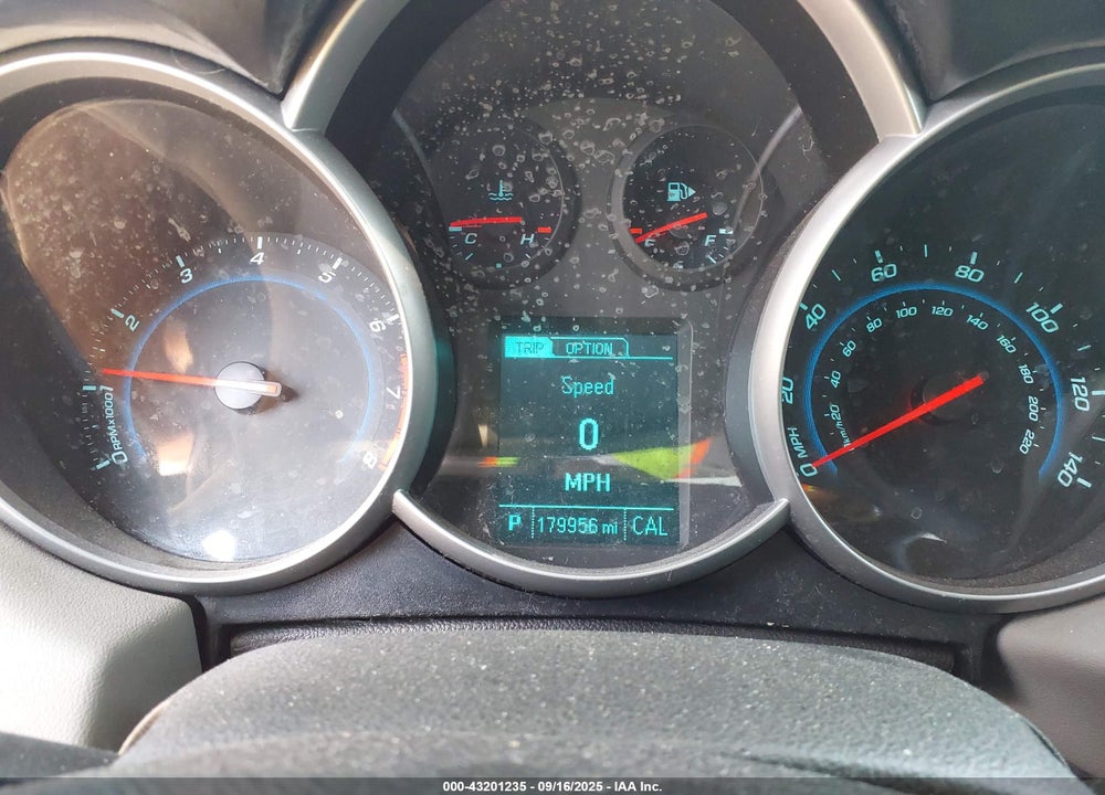 2013 CHEVROLET CRUZE VIN: 1G1PA5SH7D7265743