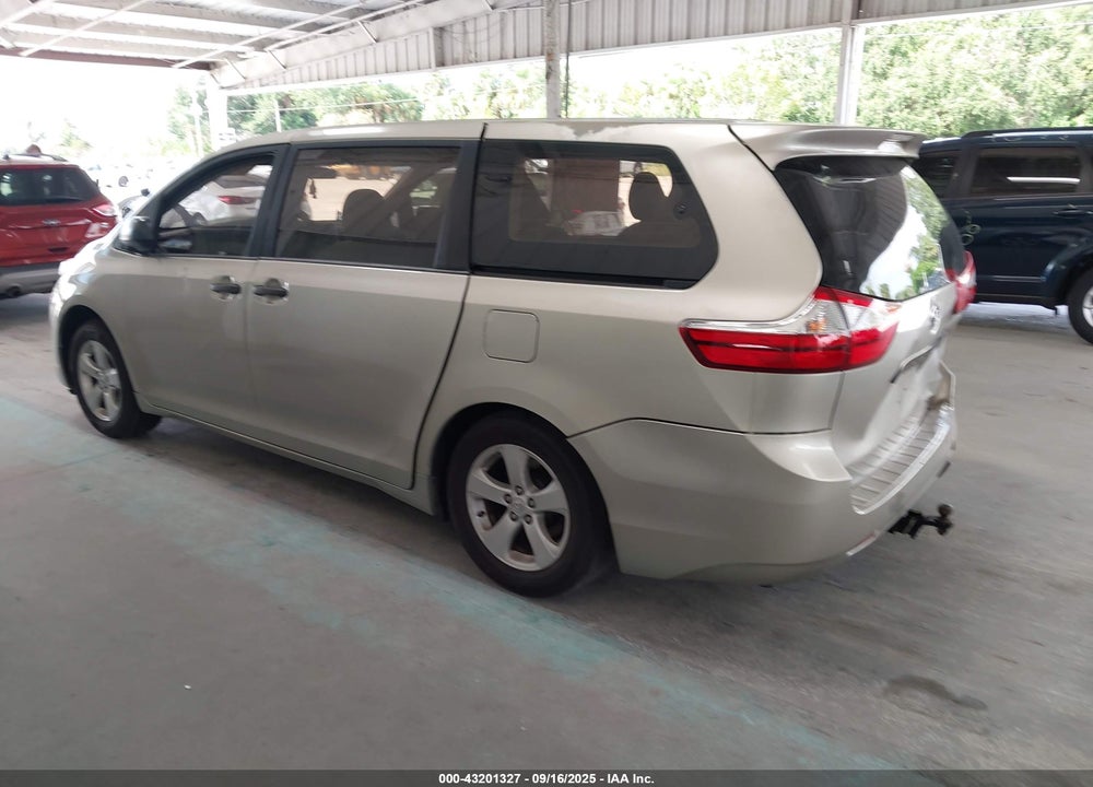 2015 TOYOTA SIENNA VIN: 5TDZK3DCXFS572089