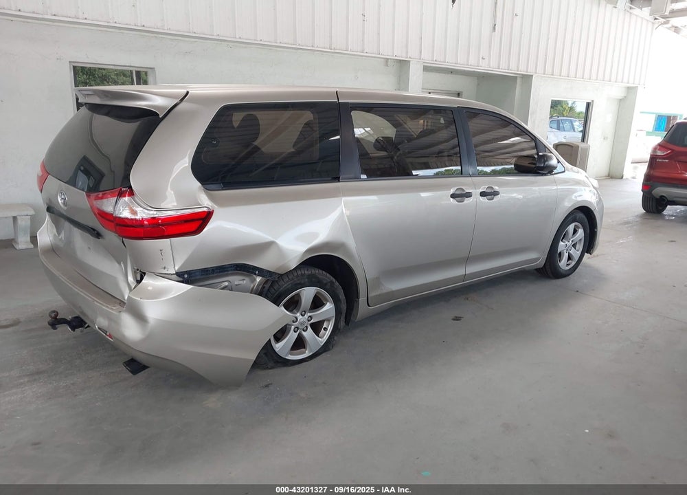 2015 TOYOTA SIENNA VIN: 5TDZK3DCXFS572089