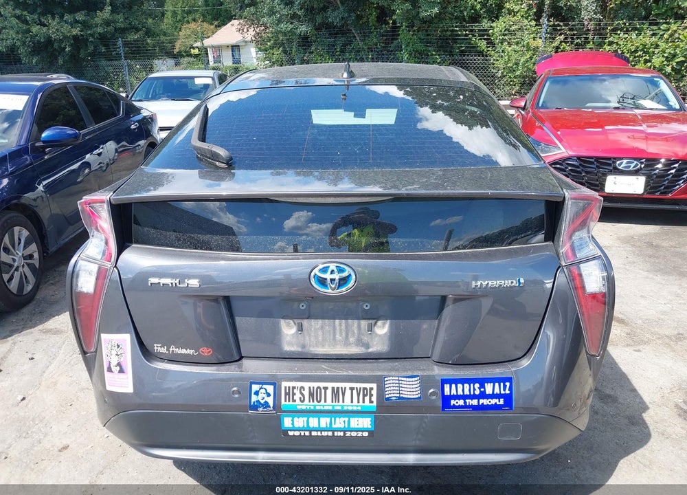 2017 TOYOTA PRIUS FOUR VIN: JTDKARFU8H3544230