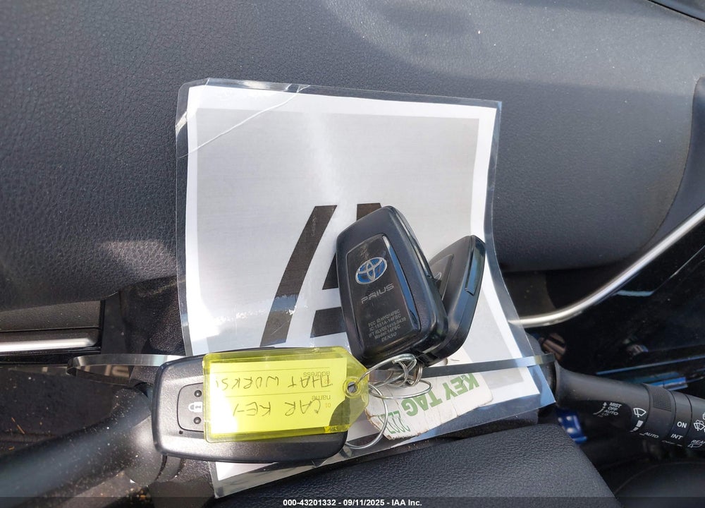 2017 TOYOTA PRIUS FOUR VIN: JTDKARFU8H3544230