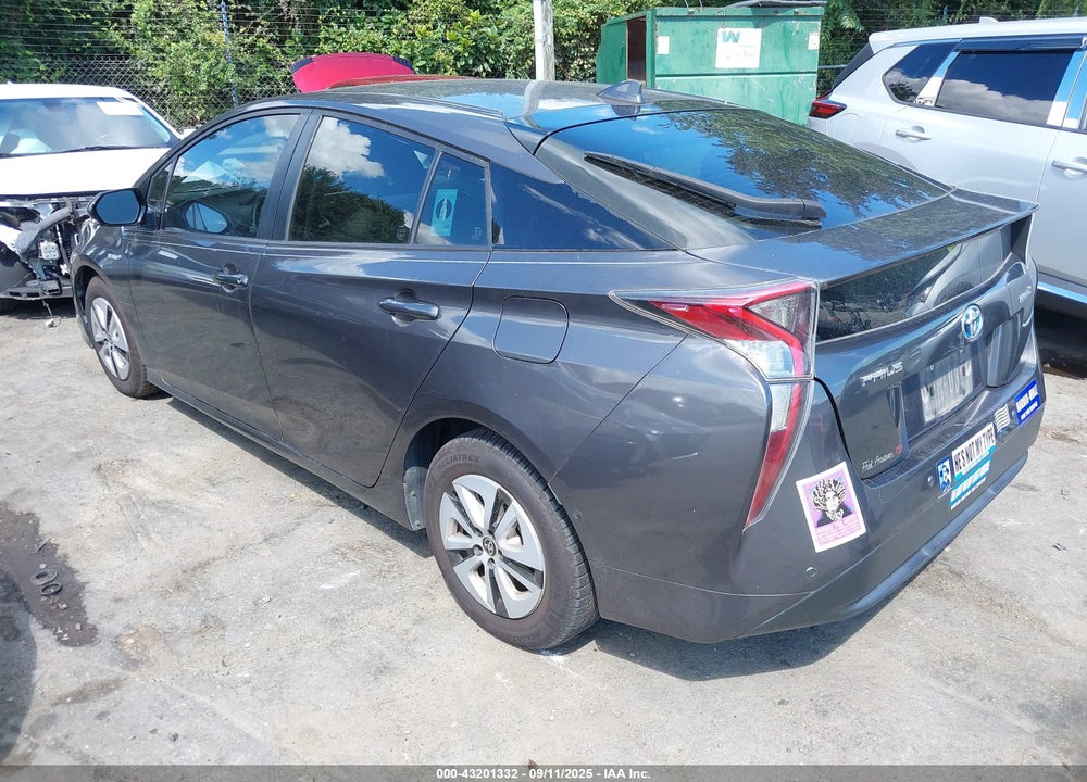 2017 TOYOTA PRIUS FOUR VIN: JTDKARFU8H3544230