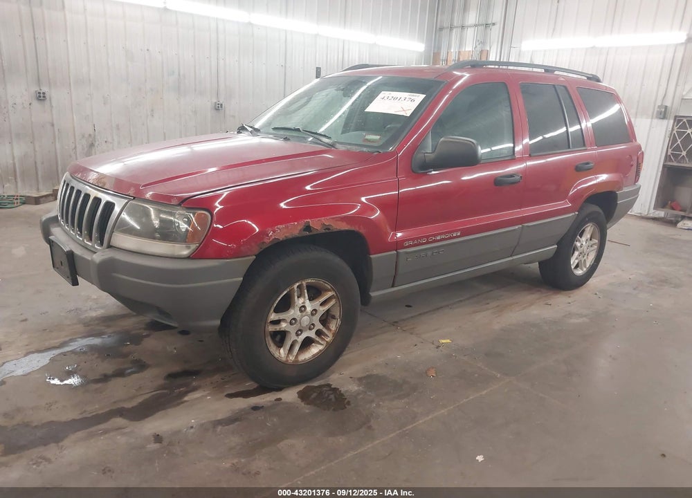 2002 JEEP GRAND CHEROKEE LAREDO VIN: 1J4GW48S02C248643