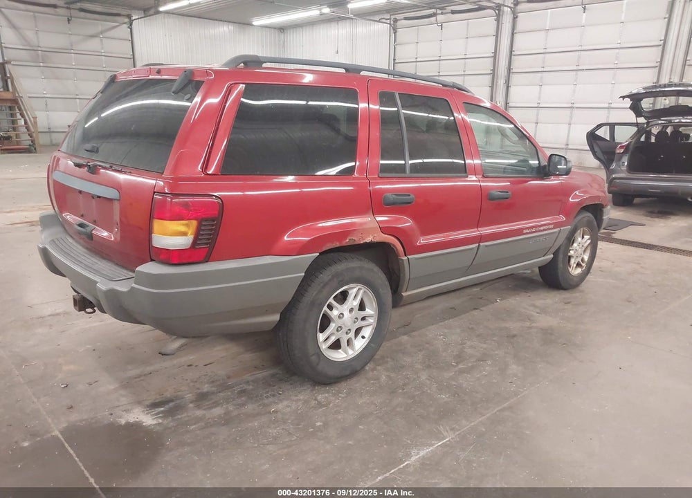 2002 JEEP GRAND CHEROKEE LAREDO VIN: 1J4GW48S02C248643