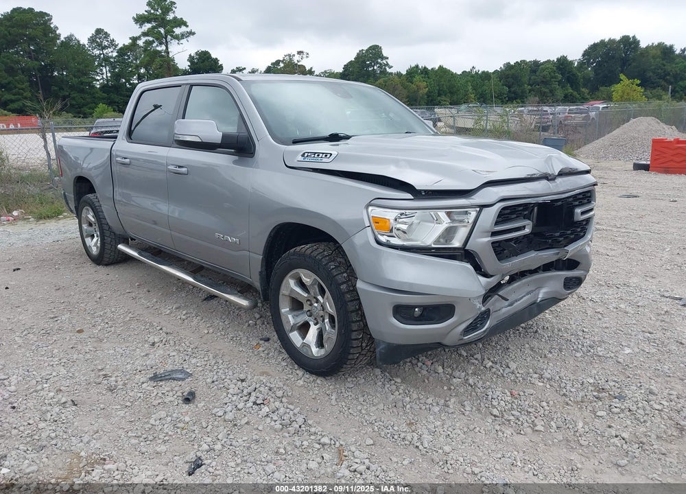 2022 RAM 1500 BIG HORN 4X4 5'7 BOX VIN: 1C6RRFFG2NN422776