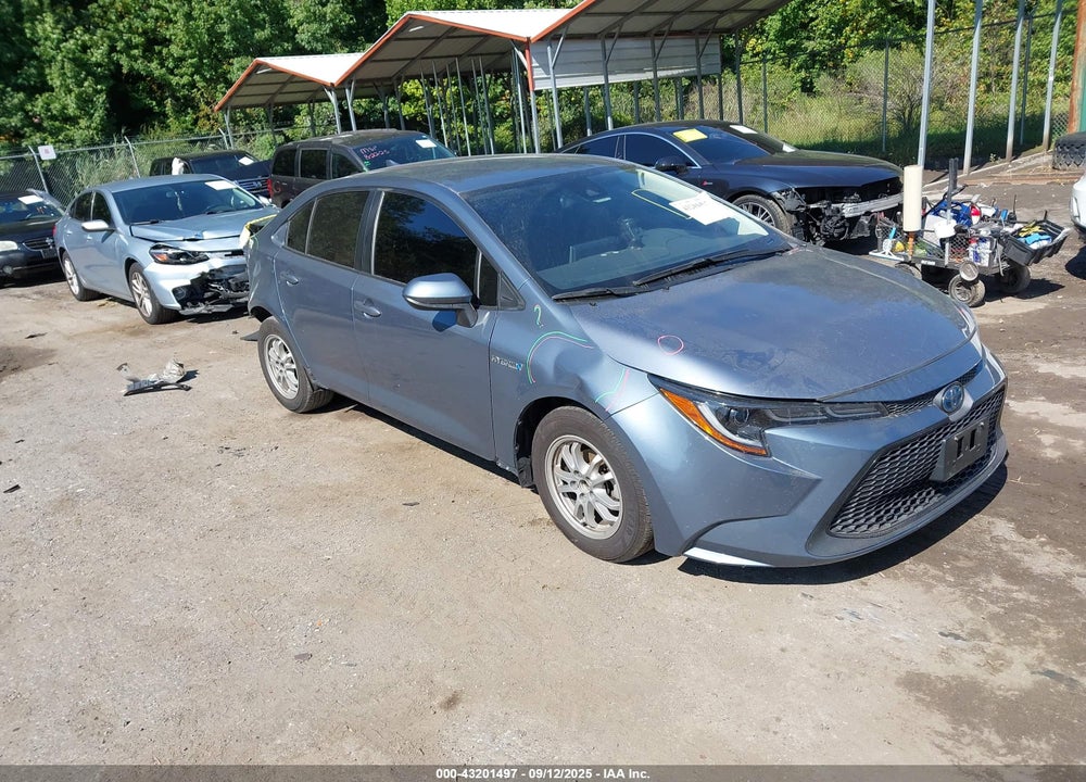 2021 TOYOTA COROLLA HYBRID LE VIN: JTDEAMDE9MJ022126