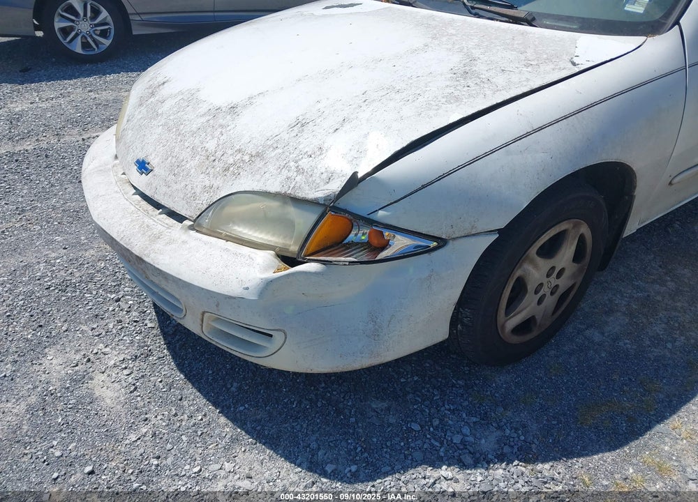 2002 CHEVROLET CAVALIER VIN: 1G1JF524427225489