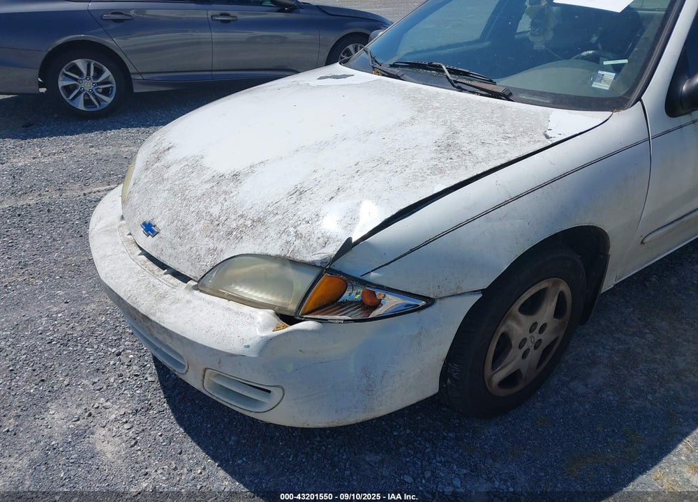 2002 CHEVROLET CAVALIER VIN: 1G1JF524427225489