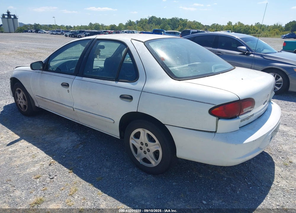 2002 CHEVROLET CAVALIER VIN: 1G1JF524427225489