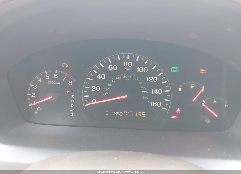 2003 HONDA ACCORD 3.0 EX VIN: 1HGCM66813A059172