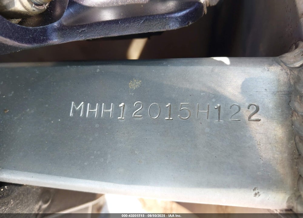 2022 MISTY HARBOR PONTOON VIN: L25UMHH12015H122