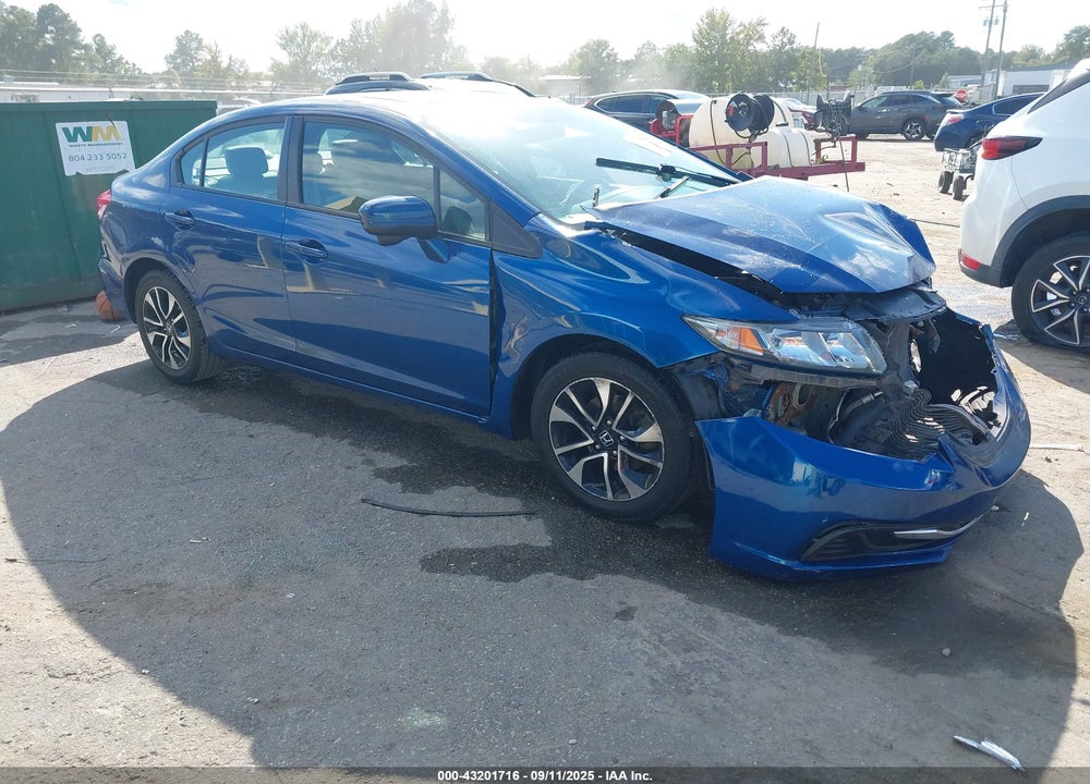 2015 HONDA CIVIC EX VIN: 19XFB2F85FE223387