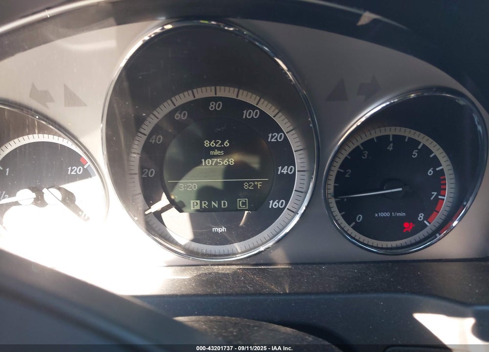 2010 MERCEDES-BENZ C CLASS VIN: WDDGF8BB7AR112940