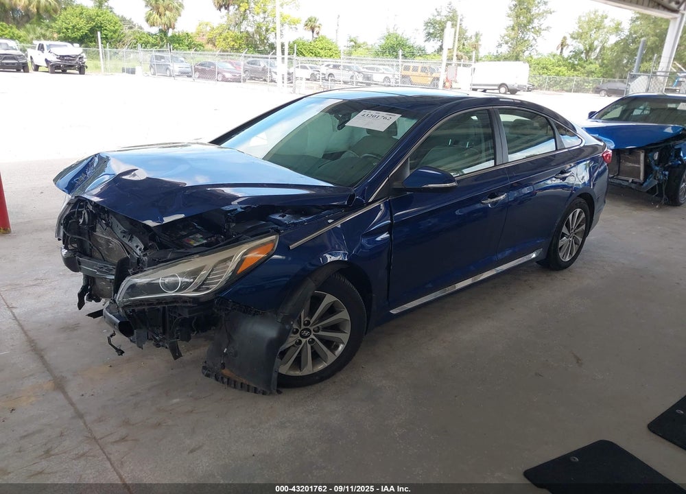 2017 HYUNDAI SONATA SPORT VIN: 5NPE34AFXHH573381
