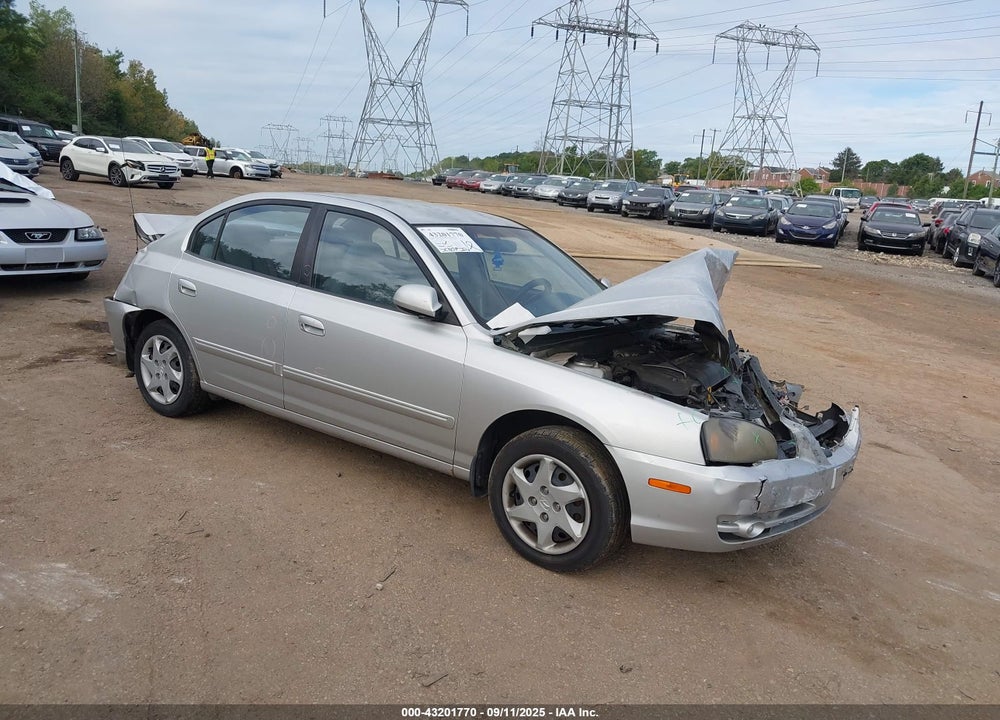 2005 HYUNDAI ELANTRA GLS/GT VIN: KMHDN46DX5U990820