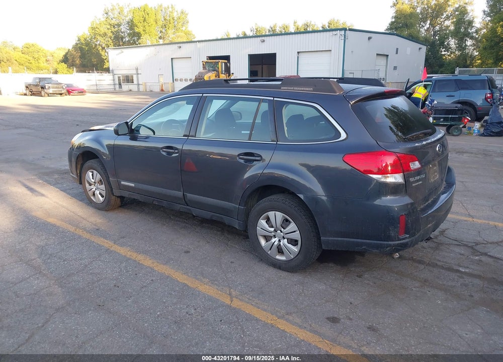 2012 SUBARU OUTBACK 2.5I VIN: 4S4BRCAC5C1258307