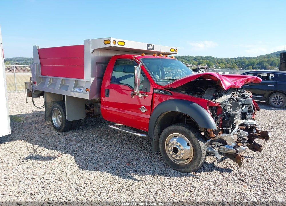 2012 FORD F-550 CHASSIS XL VIN: 1FDUF5HT2CEC68837