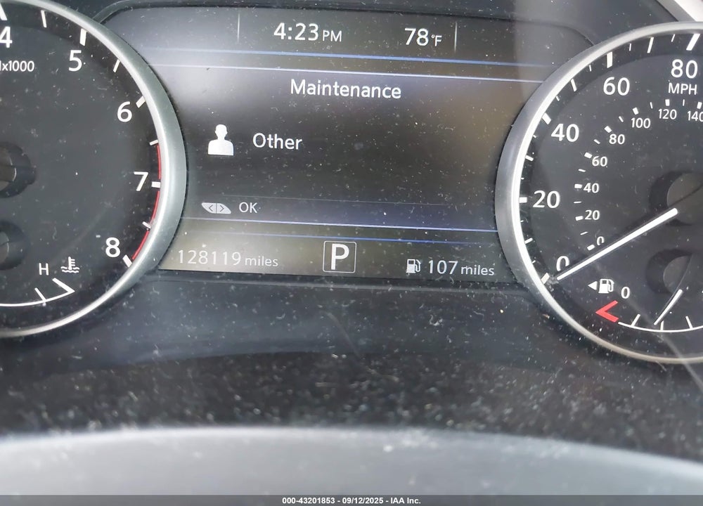 2016 NISSAN MURANO VIN: 5N1AZ2MH1GN109694