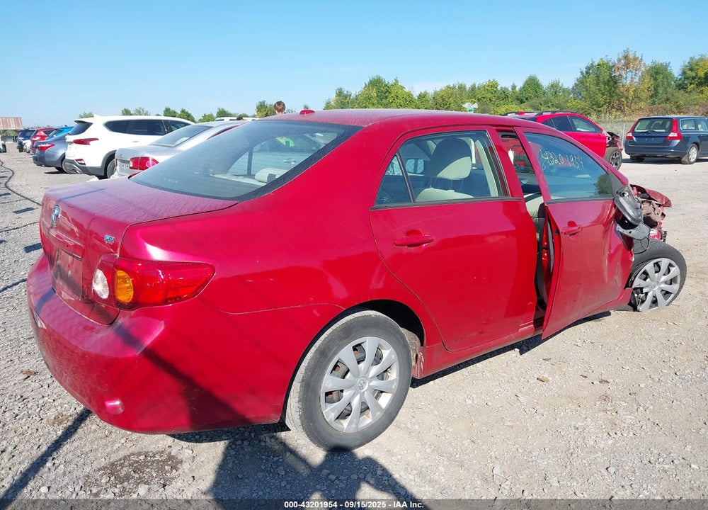 2010 TOYOTA COROLLA LE VIN: 2T1BU4EE9AC294336