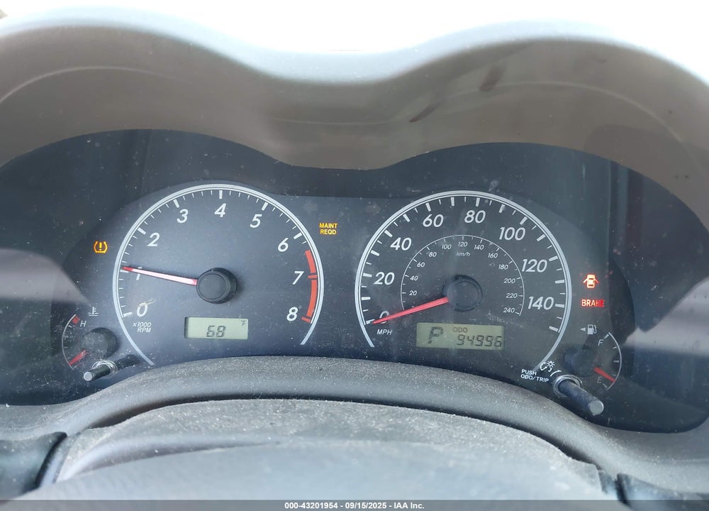 2010 TOYOTA COROLLA LE VIN: 2T1BU4EE9AC294336