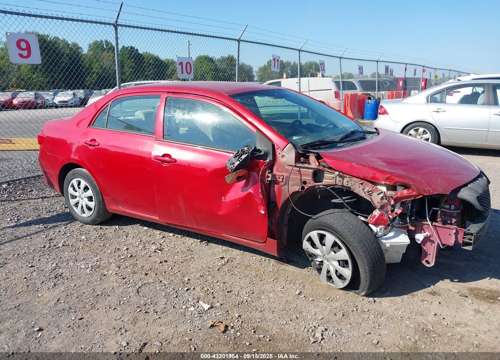 2010 TOYOTA COROLLA LE VIN: 2T1BU4EE9AC294336