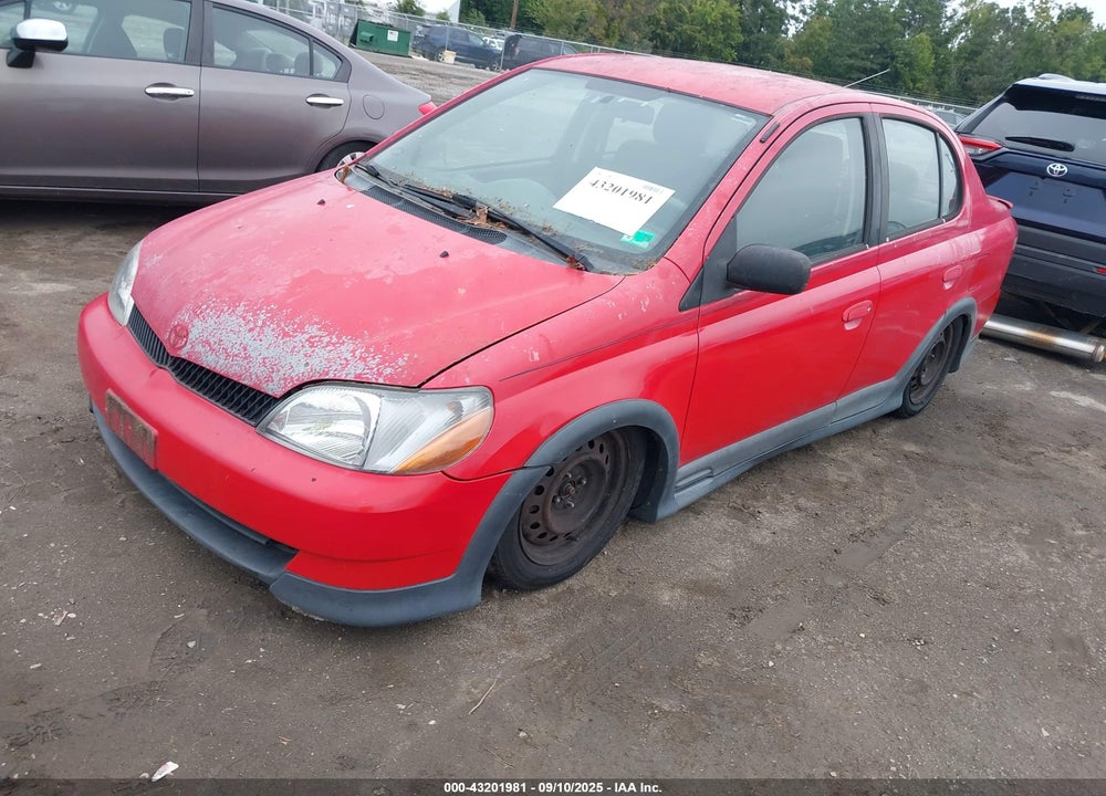 2000 TOYOTA ECHO VIN: JTDBT1230Y0033217