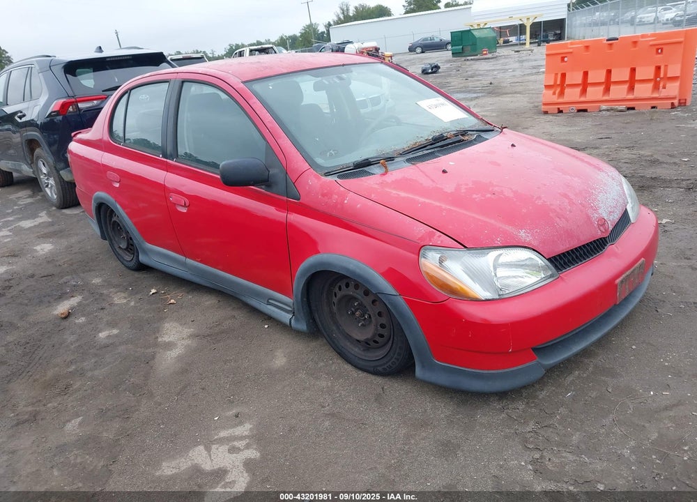 2000 TOYOTA ECHO VIN: JTDBT1230Y0033217
