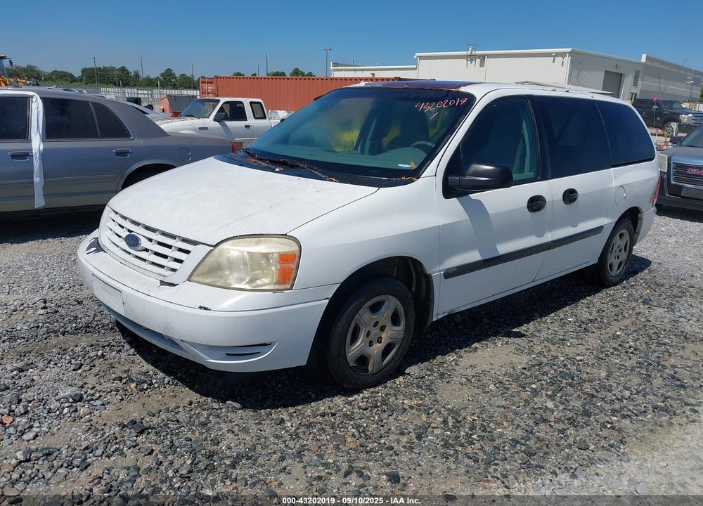 2005 FORD FREESTAR S VIN: 2FMZA50675BA87533
