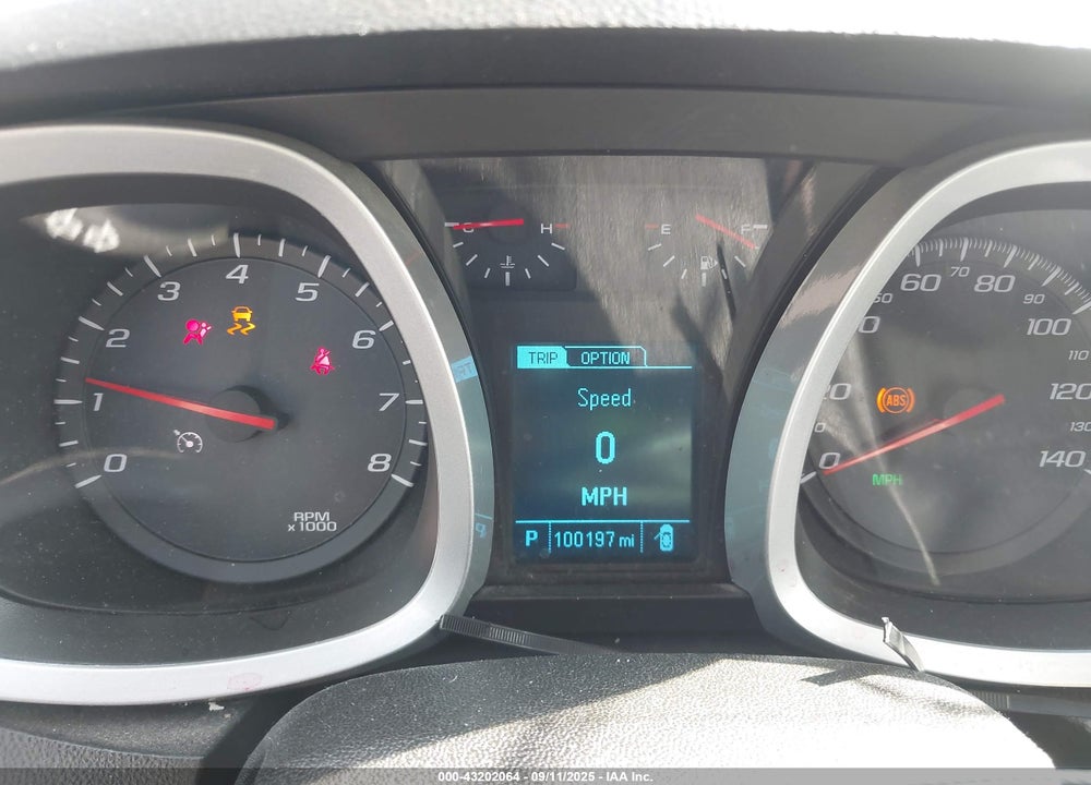 2013 CHEVROLET EQUINOX VIN: 1GNALDEK4DZ119501