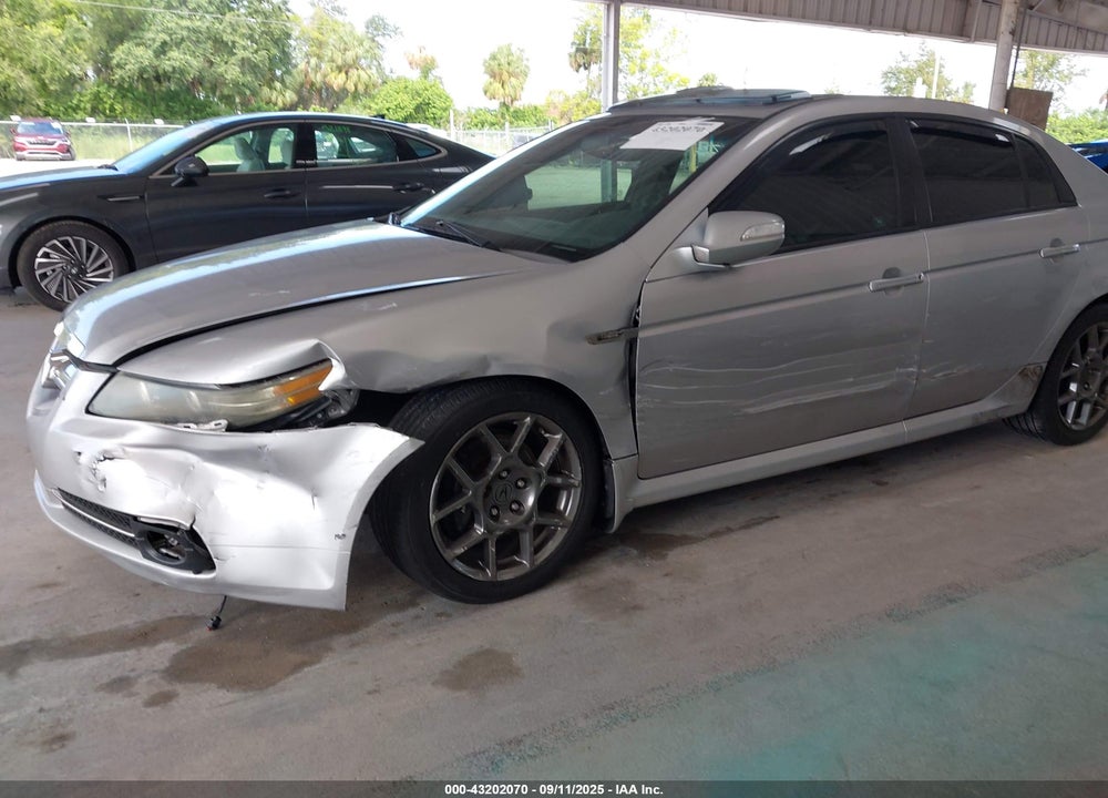 2008 ACURA TL TYPE S VIN: 19UUA76578A011322