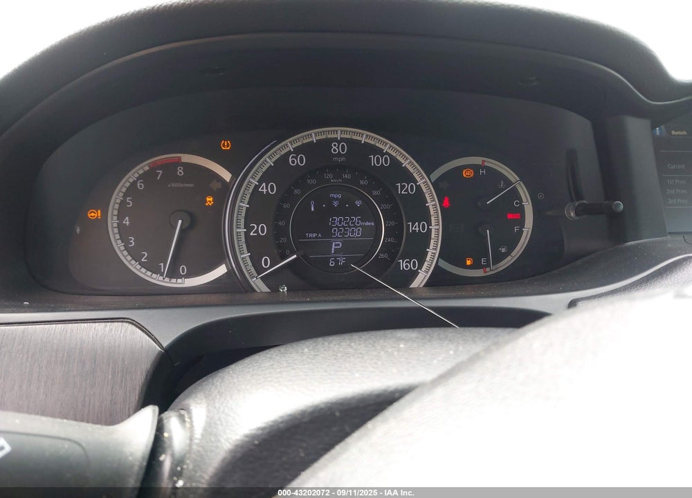 2014 HONDA ACCORD VIN: 1HGCR2F73EA287002