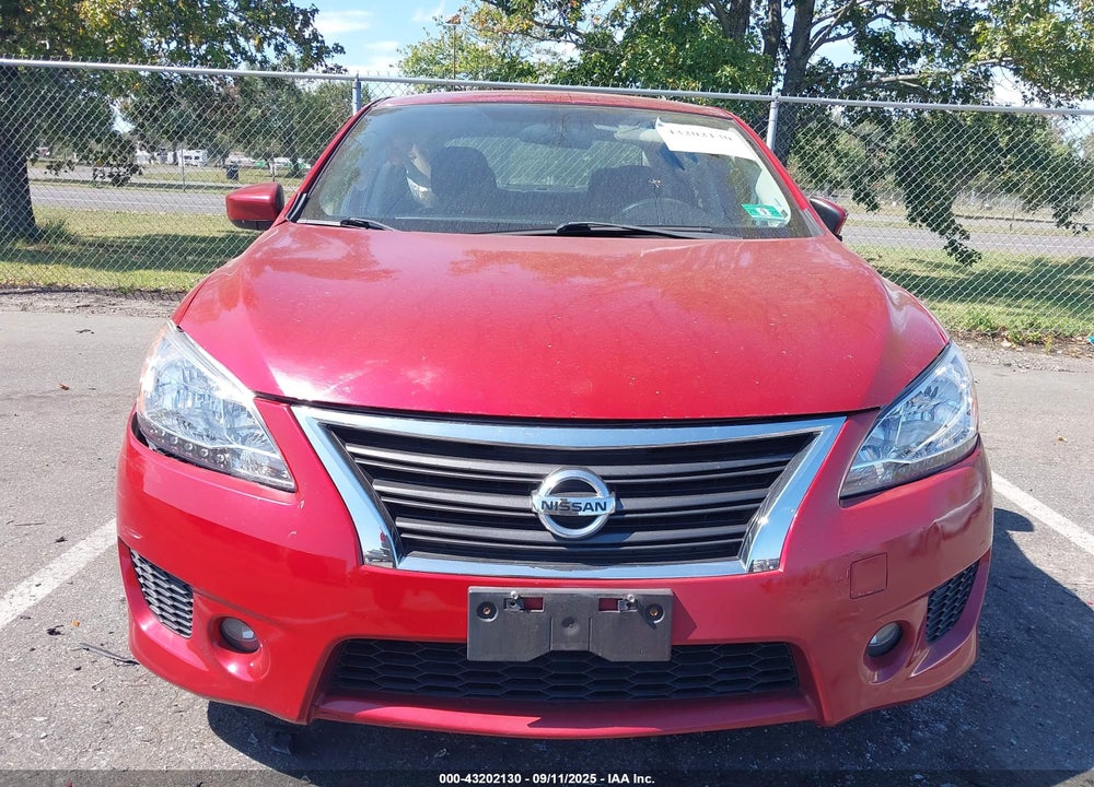 2013 NISSAN SENTRA SR VIN: 3N1AB7AP7DL752308