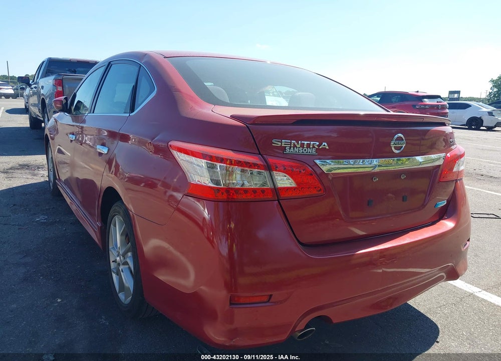 2013 NISSAN SENTRA SR VIN: 3N1AB7AP7DL752308