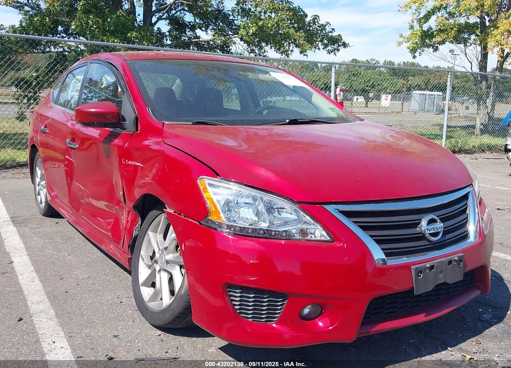 2013 NISSAN SENTRA SR VIN: 3N1AB7AP7DL752308