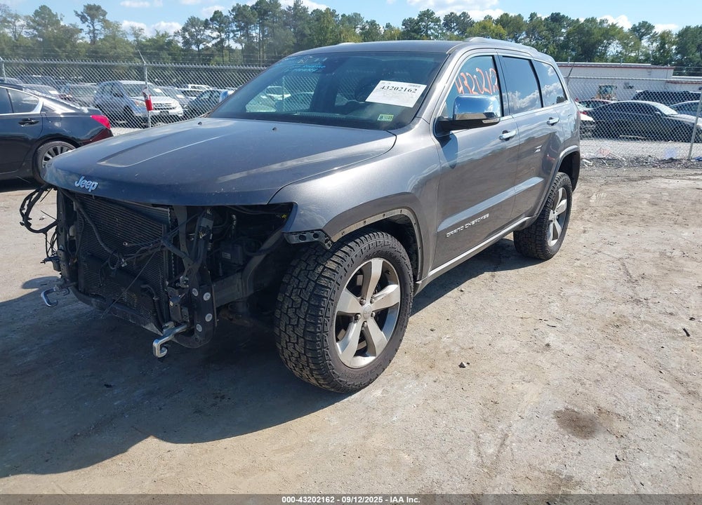 2015 JEEP GRAND CHEROKEE OVERLAND VIN: 1C4RJFCT0FC918559