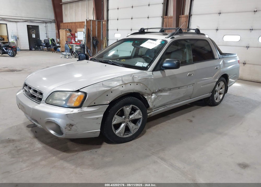 2003 SUBARU BAJA VIN: 4S4BT61C137109702