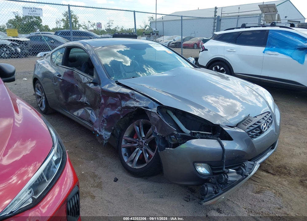 2011 HYUNDAI GENESIS 3.8 TRACK VIN: KMHHU6KH2BU047048