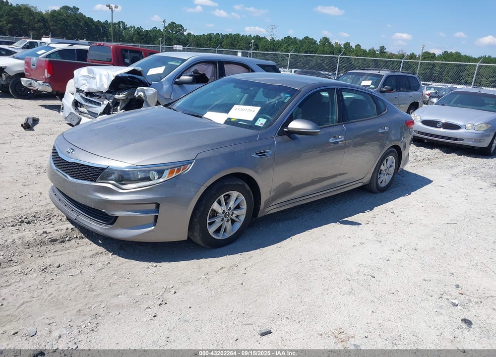 2016 KIA OPTIMA VIN: 5XXGT4L34GG109511