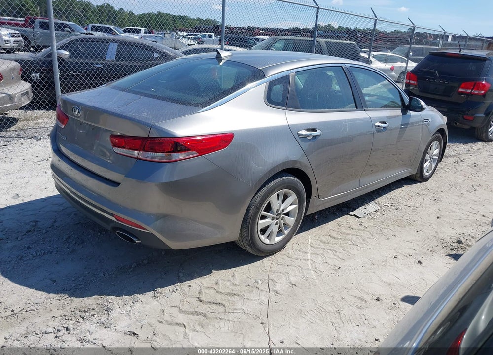 2016 KIA OPTIMA VIN: 5XXGT4L34GG109511