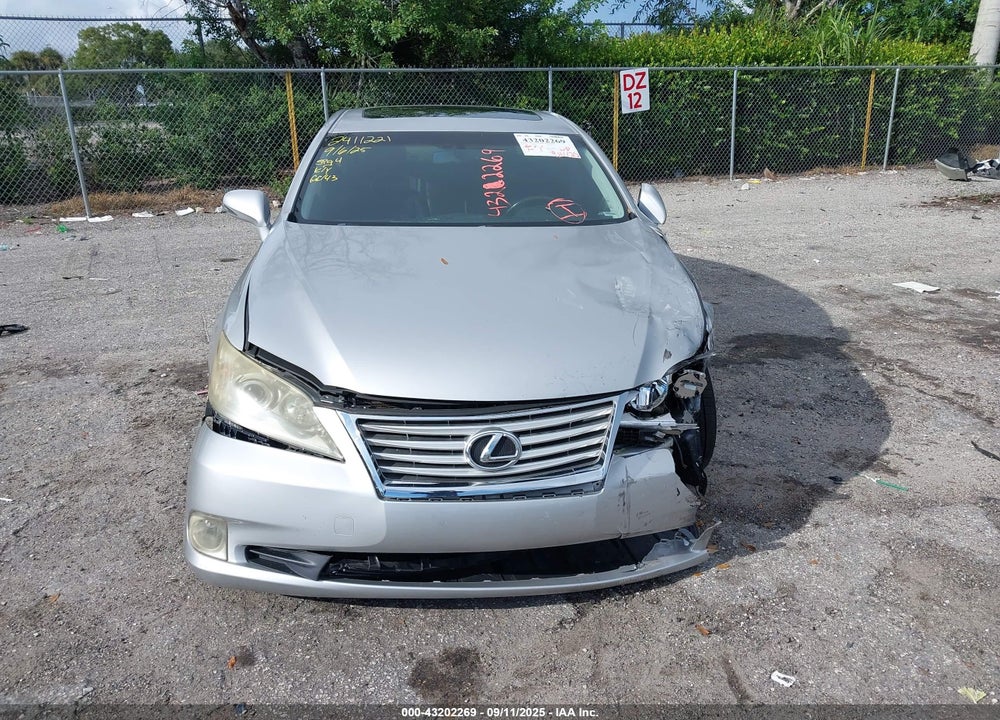 2011 LEXUS ES 350 VIN: JTHBK1EG7B2456940