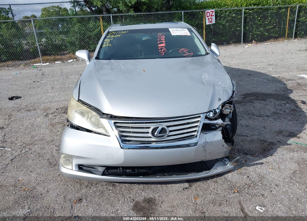 2011 LEXUS ES 350 VIN: JTHBK1EG7B2456940