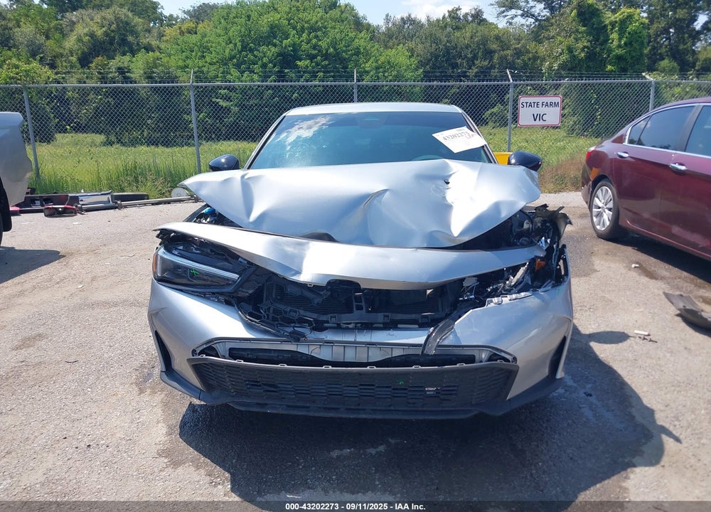 2025 HONDA CIVIC VIN: 2HGFE2F52SH584508