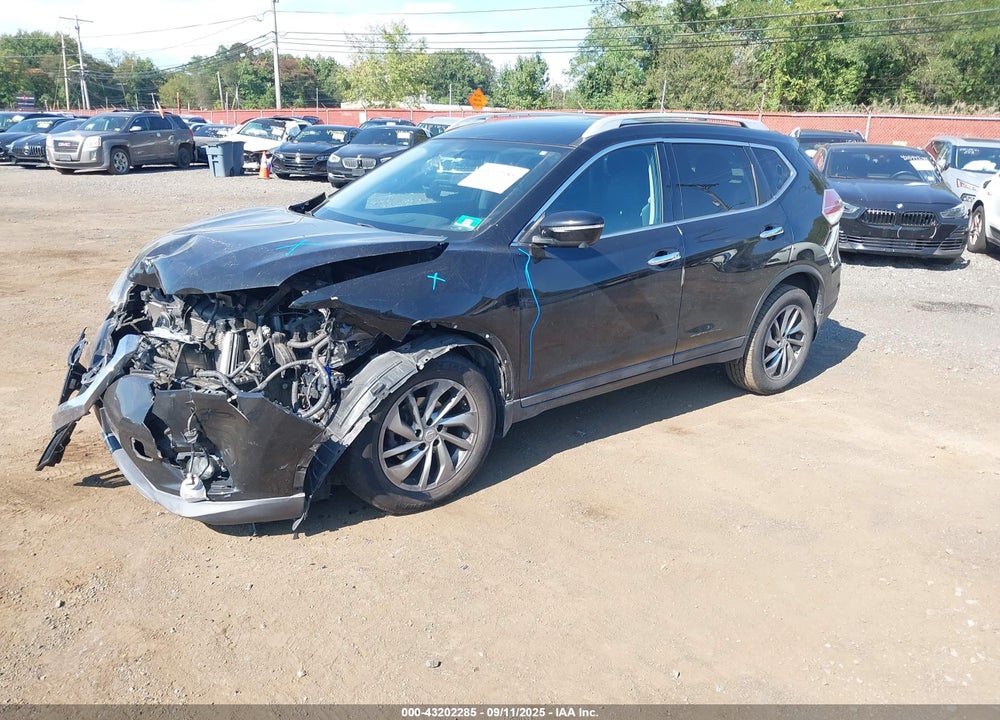 2015 NISSAN ROGUE VIN: 5N1AT2MV2FC800041