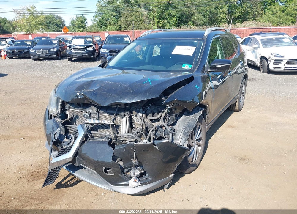 2015 NISSAN ROGUE VIN: 5N1AT2MV2FC800041